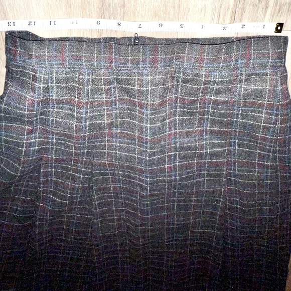 Vintage Peabody House Wool Pleated Rockabilly Dark Academia Goth Pleated Skirt - Picture 10 of 11